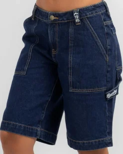 Sale Billie Low Rise Carpenter Shorts Women Denim|Bottoms