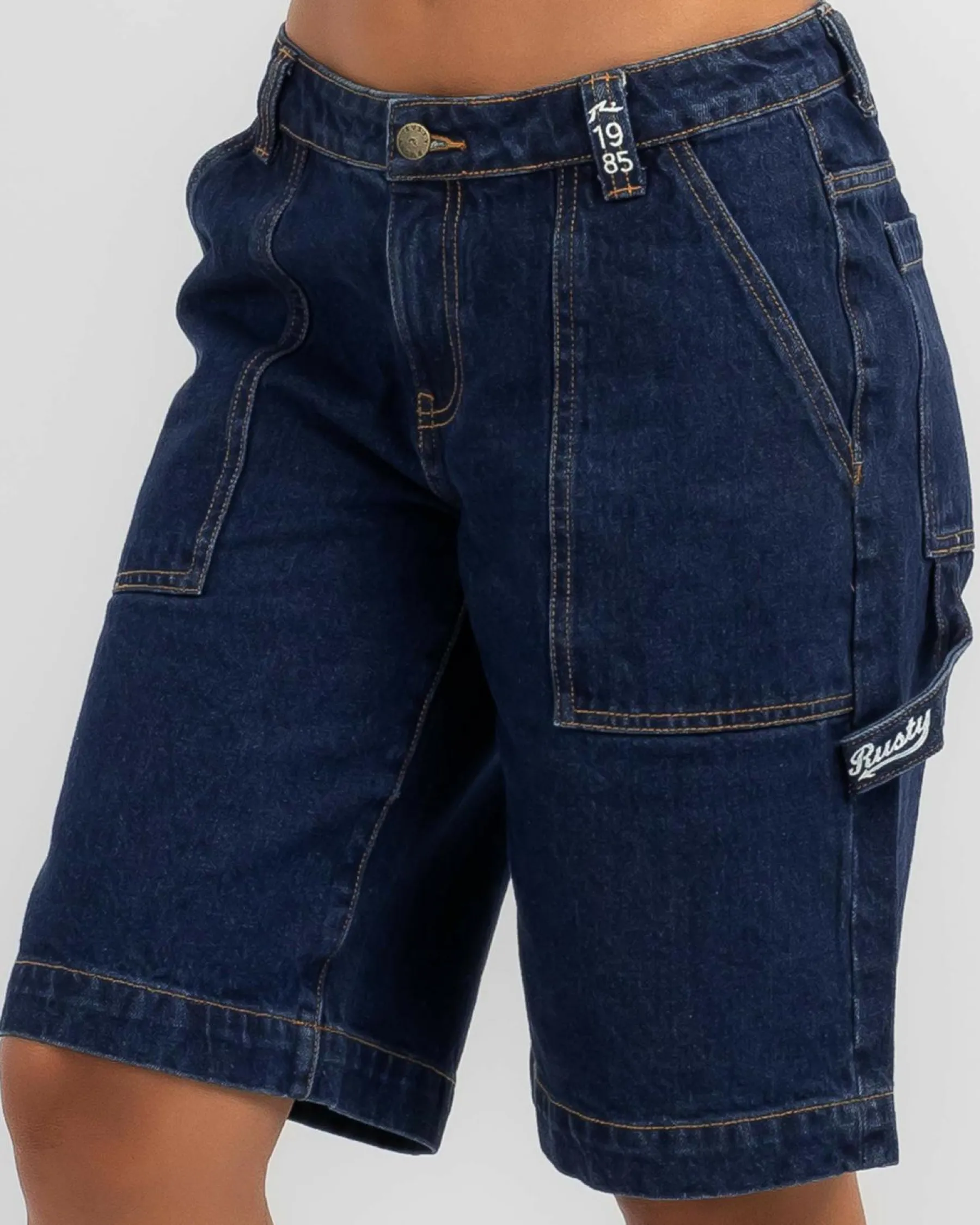 Sale Billie Low Rise Carpenter Shorts Women Denim|Bottoms