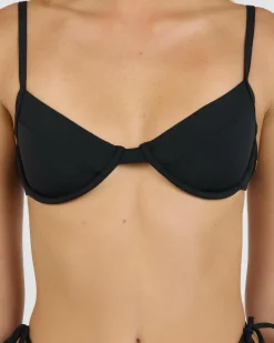 Bikinis*Topanga Billy Underwire Bikini Top Black