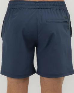 Bind Elastic Waist Shorts Shorts & Bottoms