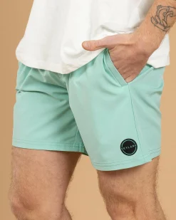 Shorts & Bottoms*Skylark Bind Elastic Waist Shorts Mint