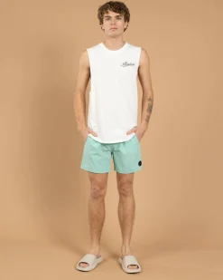 Shorts & Bottoms*Skylark Bind Elastic Waist Shorts Mint