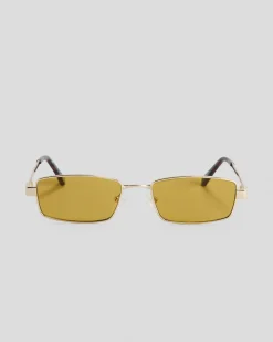 Sunglasses*Le Specs Bizarro Sunglasses Bright Gold/ Ochre Mono