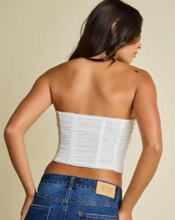 Tops*Ava And Ever Blair Corset Top White