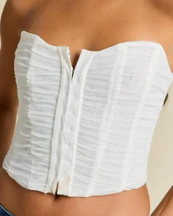 Tops*Ava And Ever Blair Corset Top White