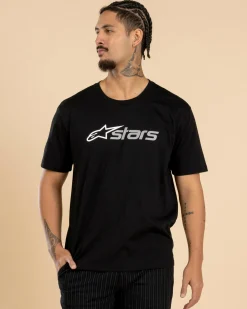 Tops & T-Shirts*Alpinestars Blaze 2.0 CSF T-Shirt Black/white/grey