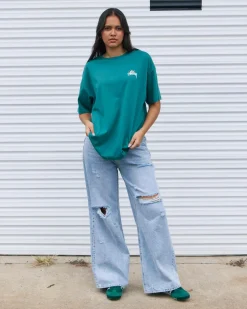 Blaze Wide Leg Jeans Women Denim|Bottoms