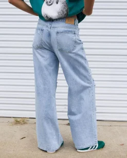 Blaze Wide Leg Jeans Women Denim|Bottoms