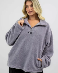 Jackets & Coats*Hurley Blizzard Sweatshirt Dapple Gray