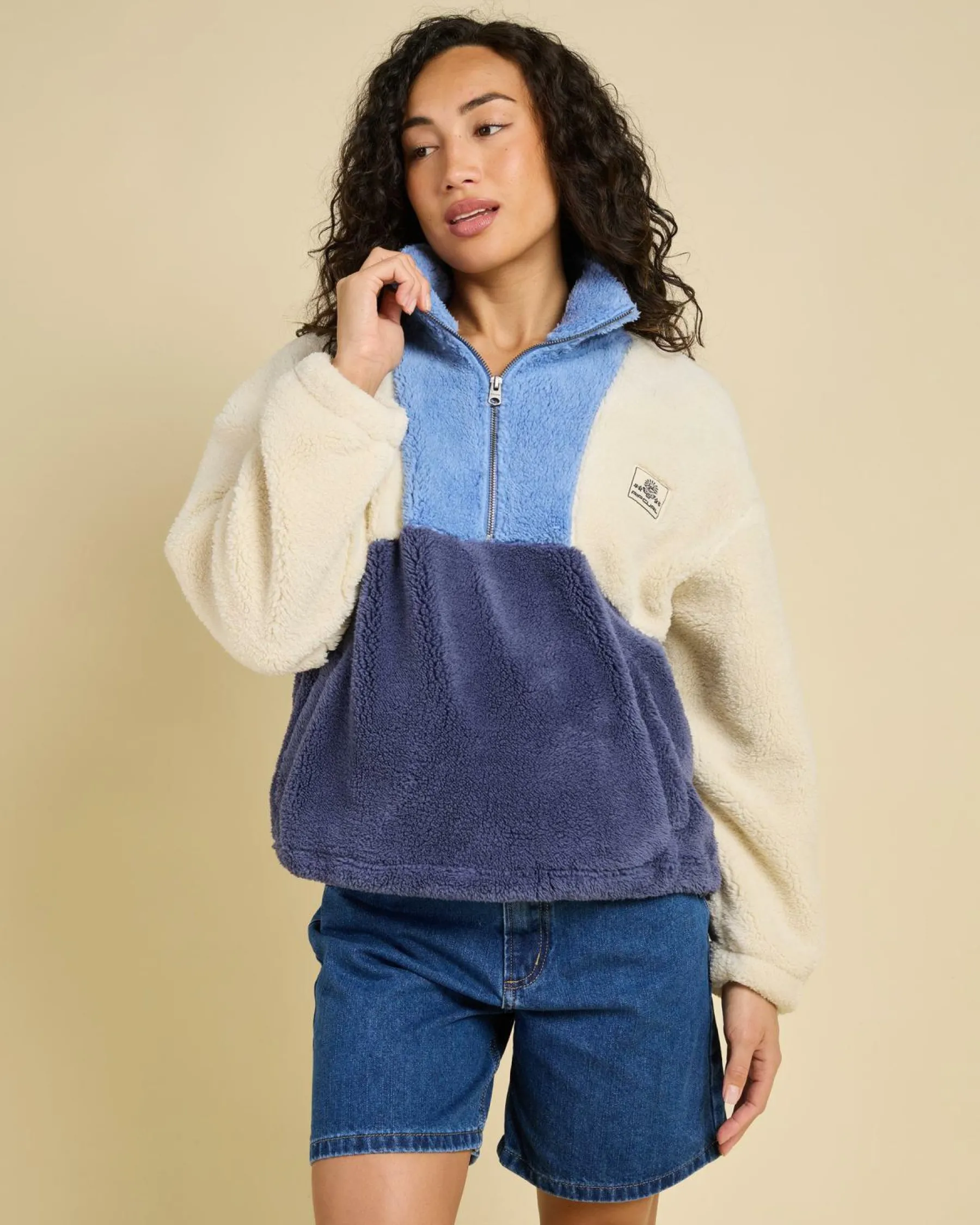 Jumpers & Hoodies*Rip Curl Block Party Sweatshirt Blue