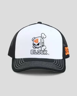 Outlet Block Trucker Cap Headwear