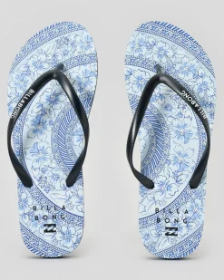 Flip Flops*Billabong Blossom Thongs Black