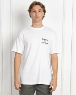 Tops & T-Shirts*Quiksilver Boardshort Arch T-Shirt White