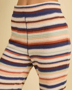 Hot Bobbi Stripe Pants Women Bottoms