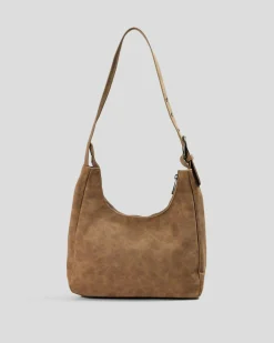 Bags*Rusty Bobbi Suede Hand Bag Chocolate