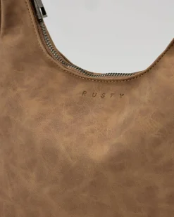 Bags*Rusty Bobbi Suede Hand Bag Chocolate
