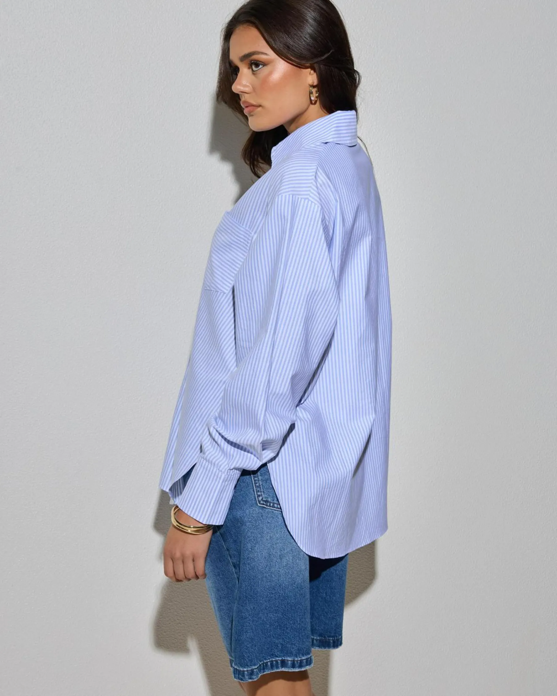 Sale Bodhi Stripe Shirt Women Tops