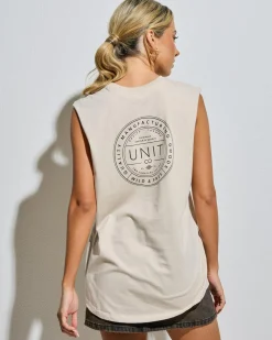 Clearance Bond Muscle Tee Women Tops