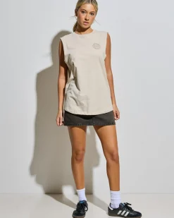 Clearance Bond Muscle Tee Women Tops