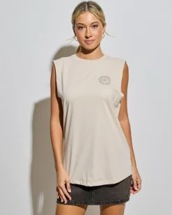 Clearance Bond Muscle Tee Women Tops