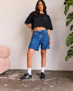 Discount Bondi Shorts Women Denim|Bottoms
