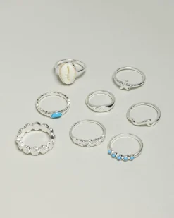 Jewelry*Karyn In LA Bonnie Ring Pack Silver