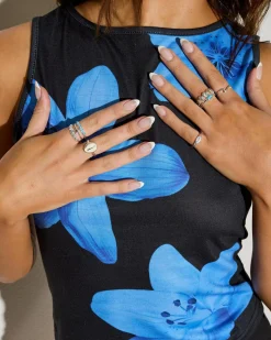 Jewelry*Karyn In LA Bonnie Ring Pack Silver