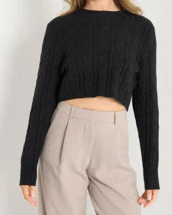Clearance Bookworm Cable Knit Jumper Women Knitwear|Jumpers & Hoodies