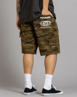 Denim|Shorts & Bottoms*Wndrr Booster Denim Shorts Camo