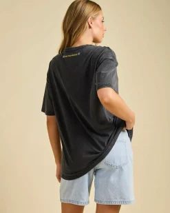 Discount Born To Ride Oversized T-Shirt Women Tops