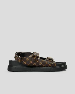 Sandals*Ava And Ever Boston Flatform Shoes Brown