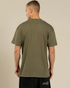 Tops & T-Shirts*Jacks Boundless T-shirt Olive