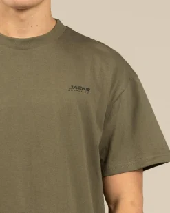 Tops & T-Shirts*Jacks Boundless T-shirt Olive