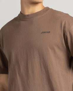 Tops & T-Shirts*Jacks Boundless T-shirt Brown