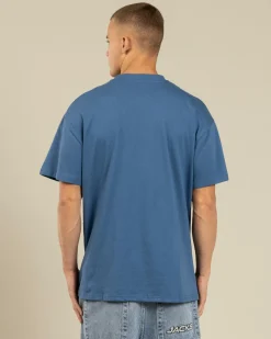 Tops & T-Shirts*Jacks Boundless T-shirt Slate Blue