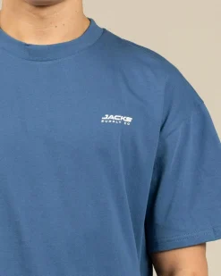 Tops & T-Shirts*Jacks Boundless T-shirt Slate Blue