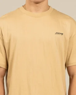 Tops & T-Shirts*Jacks Boundless T-shirt Tan