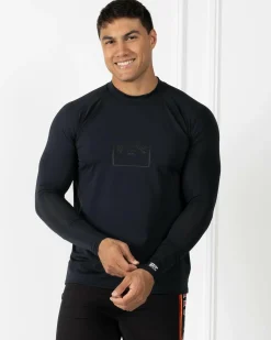 Rashies*Billabong Boxed Arch Long Sleeve Rash Vest Stealth
