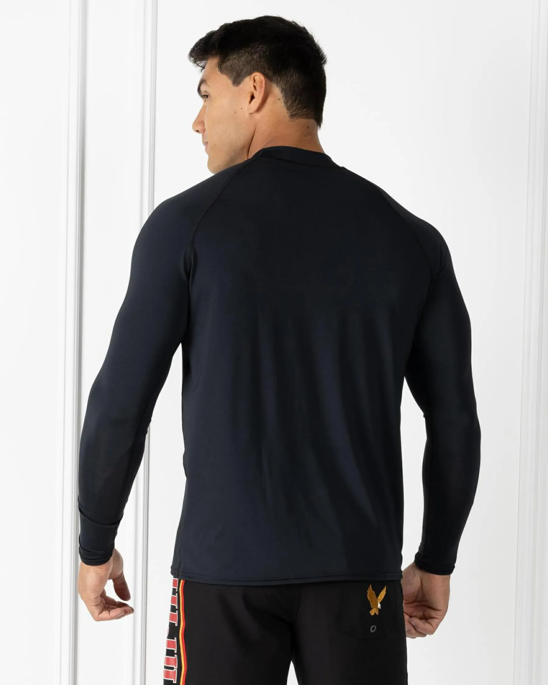 Rashies*Billabong Boxed Arch Long Sleeve Rash Vest Stealth