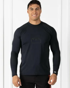 Rashies*Billabong Boxed Arch Long Sleeve Rash Vest Stealth