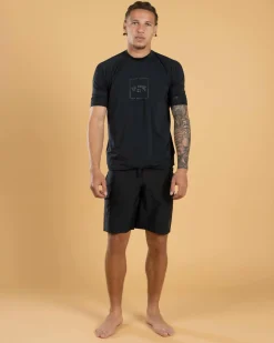 Hot Boxed Arch Short Sleeve Rash Vest Rashies