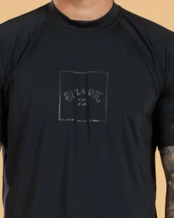 Hot Boxed Arch Short Sleeve Rash Vest Rashies