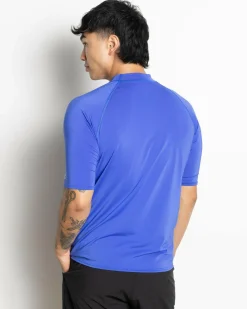 Rashies*Billabong Boxed Arch Short Sleeve Rash Vest Cobalt