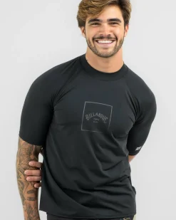 Outlet Boxed Arch Short Sleeve Wetshirt Rashies