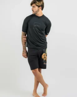 Outlet Boxed Arch Short Sleeve Wetshirt Rashies