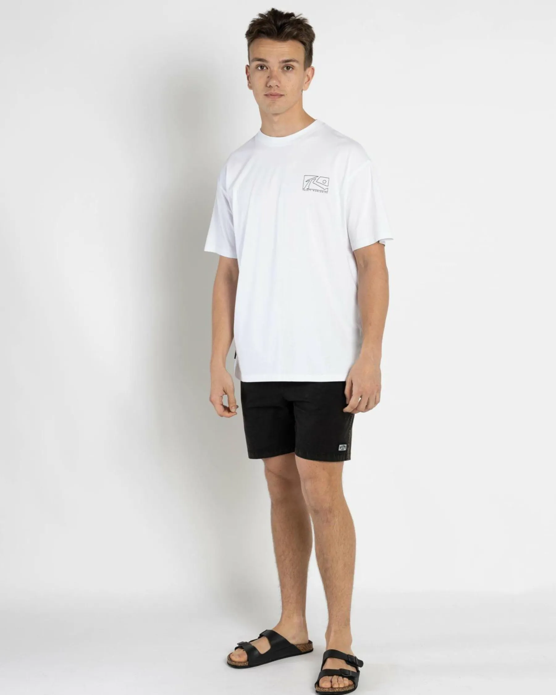 Tops & T-Shirts*Rusty Boxed Out T-Shirt White 2