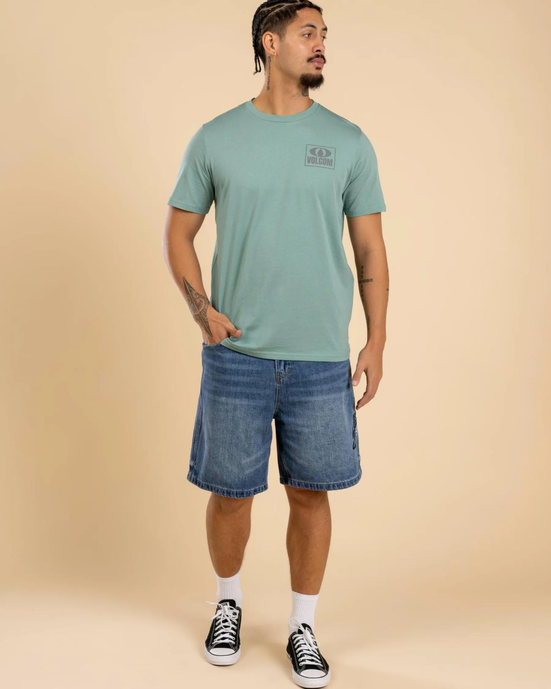 Tops & T-Shirts*Volcom Boxo T-Shirt Agave