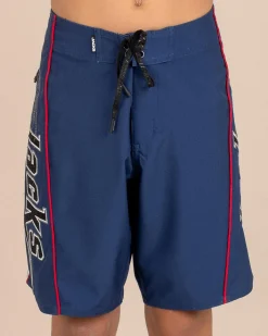 Board Shorts|Shorts & Bottoms*Jacks Boys' Aerial Board Short Navy