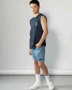 Board Shorts|Shorts & Bottoms*Billabong Boys' All Day Overdye Layback Beach Shorts Steel Blue