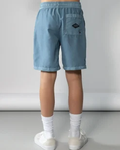Board Shorts|Shorts & Bottoms*Billabong Boys' All Day Overdye Layback Beach Shorts Steel Blue